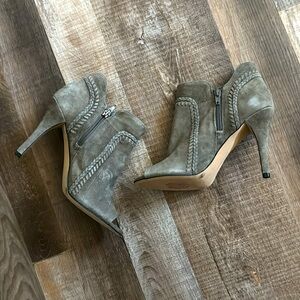 Vince Camuto open toe heals.